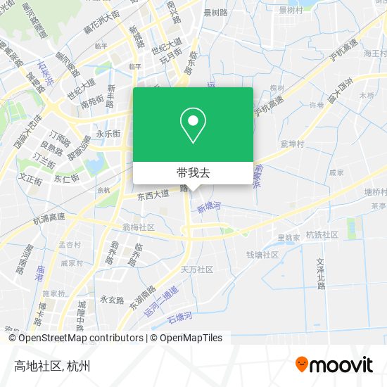 高地社区地图