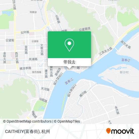 CAITHEIY(富春街)地图