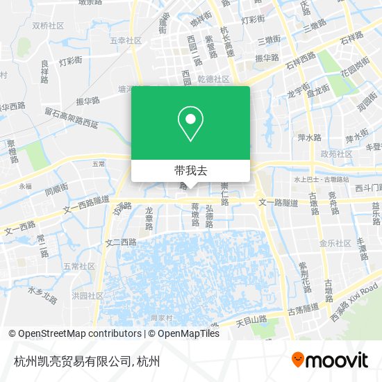 杭州凯亮贸易有限公司地图