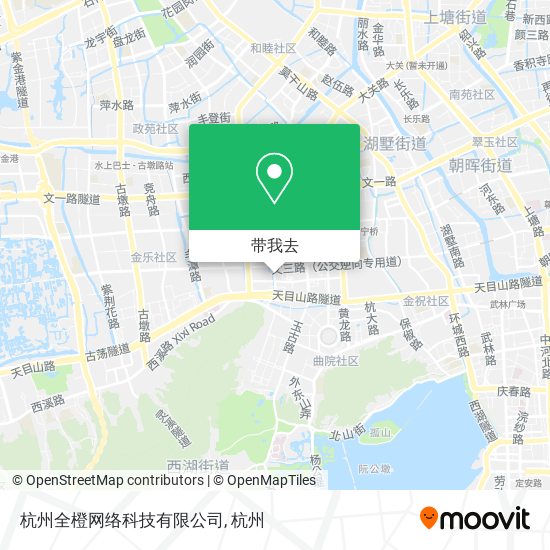 杭州全橙网络科技有限公司地图