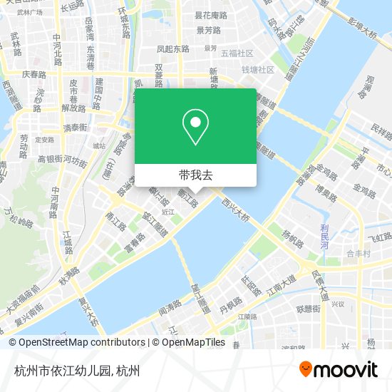 杭州市依江幼儿园地图