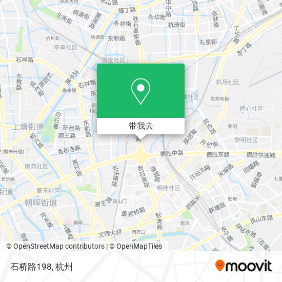 石桥路198地图
