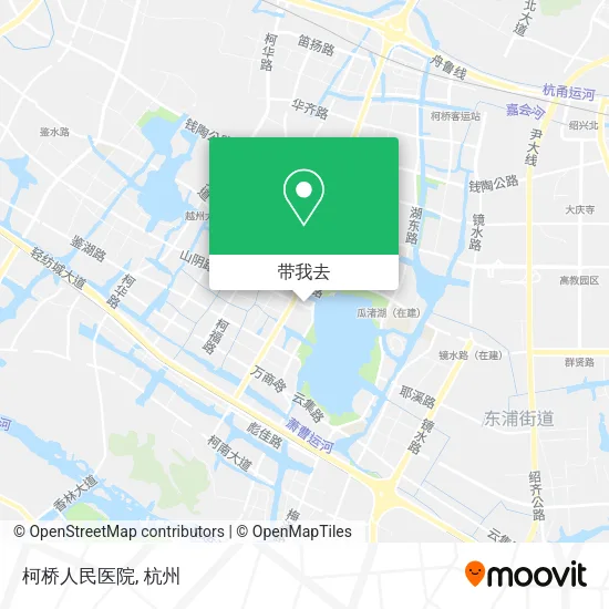 柯桥人民医院地图