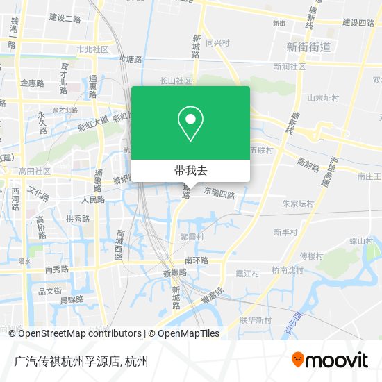 广汽传祺杭州孚源店地图
