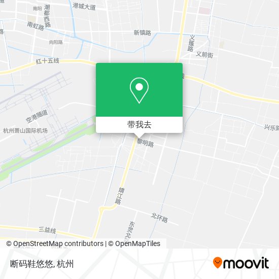 断码鞋悠悠地图