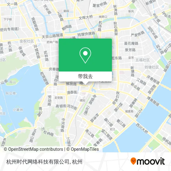杭州时代网络科技有限公司地图