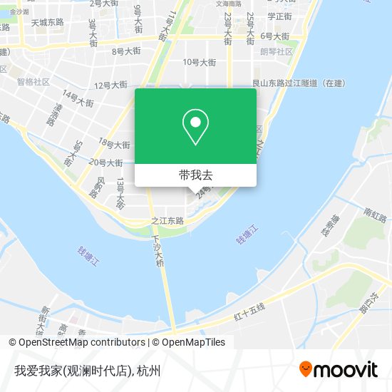 我爱我家(观澜时代店)地图