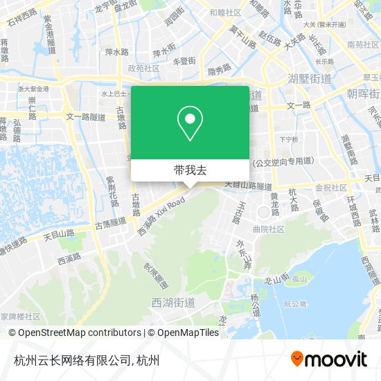 杭州云长网络有限公司地图