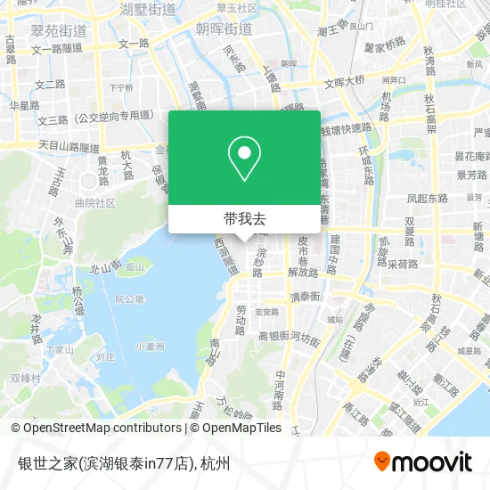 银世之家(滨湖银泰in77店)地图