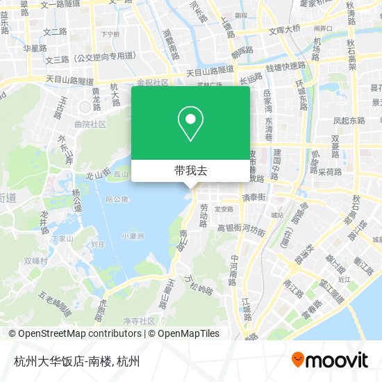 杭州大华饭店-南楼地图