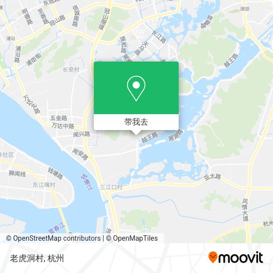 老虎洞村地图