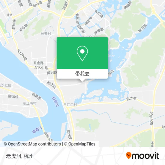 老虎洞地图