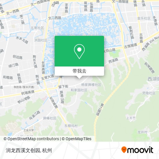 润龙西溪文创园地图