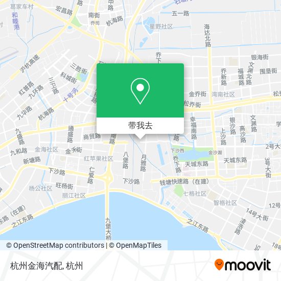 杭州金海汽配地图