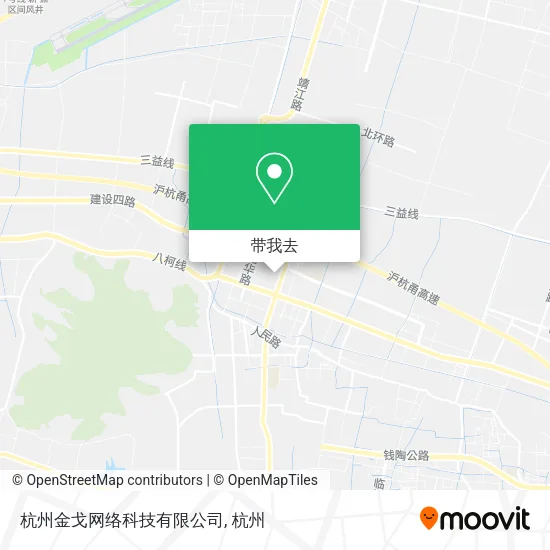 杭州金戈网络科技有限公司地图