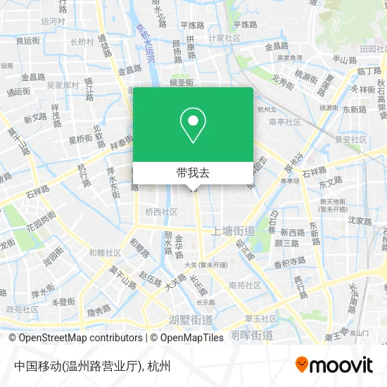 中国移动(温州路营业厅)地图