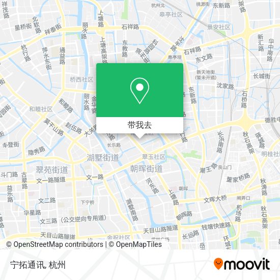宁拓通讯地图
