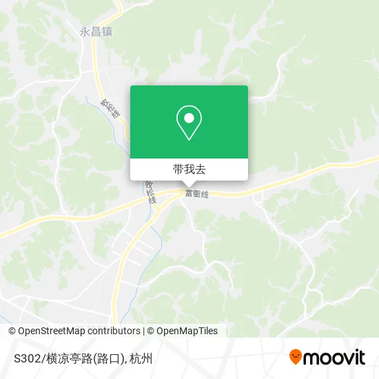 S302/横凉亭路(路口)地图
