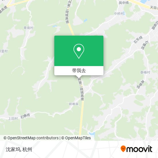 沈家坞地图