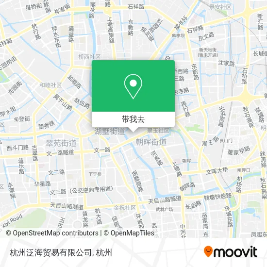 杭州泛海贸易有限公司地图