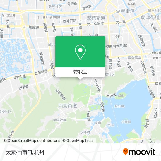 太素-西南门地图