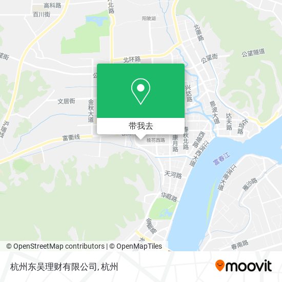 杭州东吴理财有限公司地图