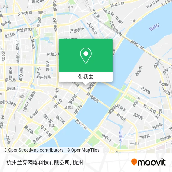杭州兰亮网络科技有限公司地图