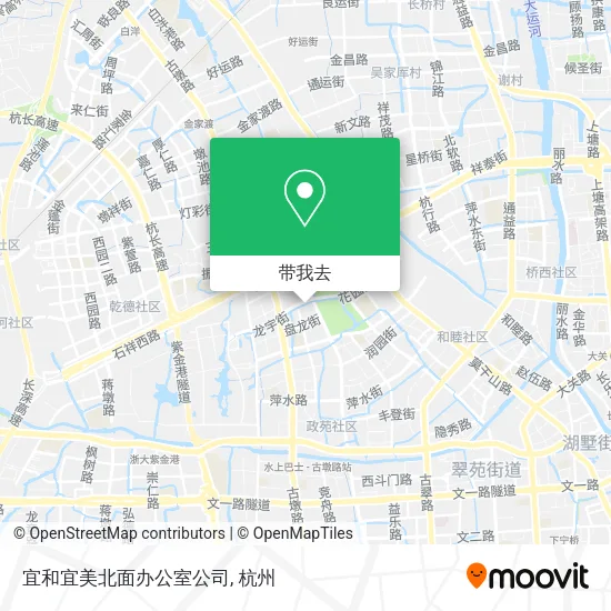 宜和宜美北面办公室公司地图