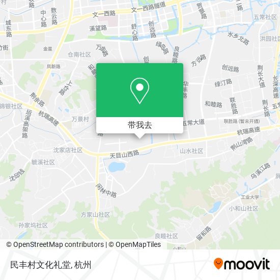 民丰村文化礼堂地图