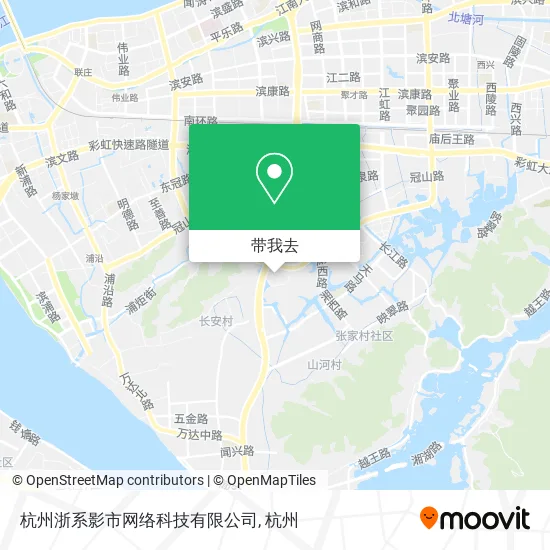 杭州浙系影市网络科技有限公司地图