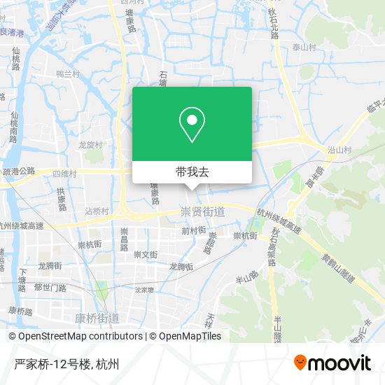 严家桥-12号楼地图