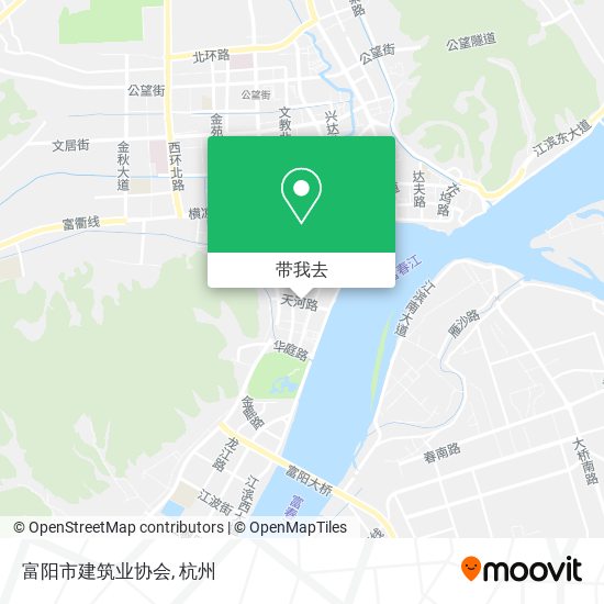 富阳市建筑业协会地图