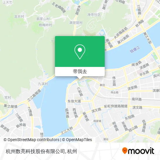 杭州数亮科技股份有限公司地图