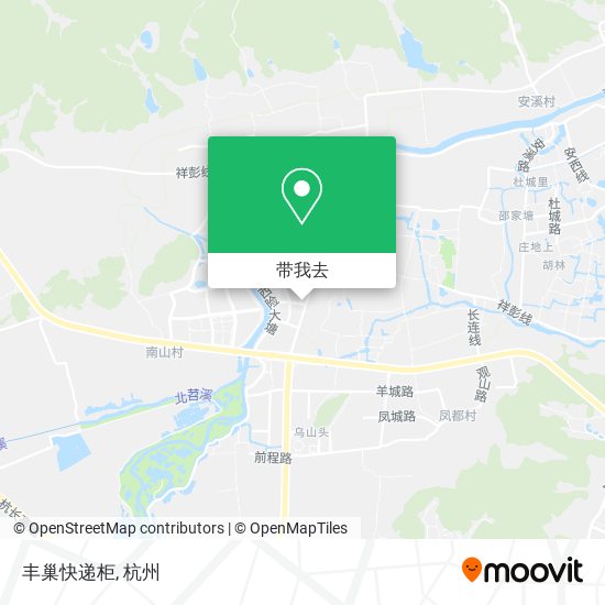 丰巢快递柜地图