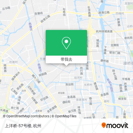 上洋桥-57号楼地图