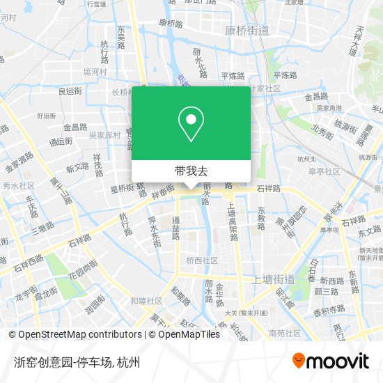 浙窑创意园-停车场地图