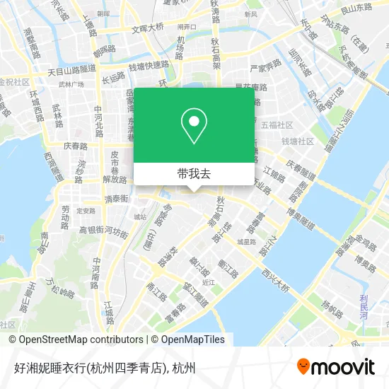好湘妮睡衣行(杭州四季青店)地图