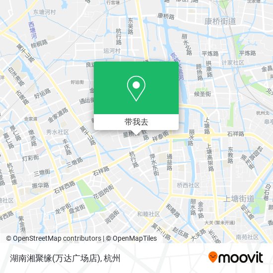 湖南湘聚缘(万达广场店)地图