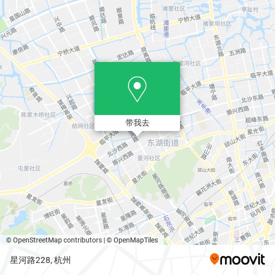 星河路228地图