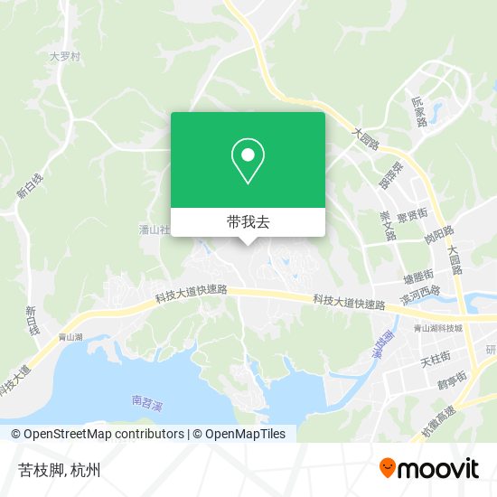 苦枝脚地图