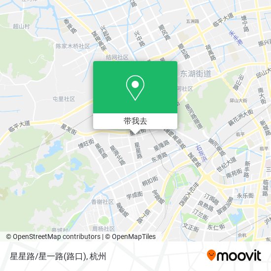 星星路/星一路(路口)地图
