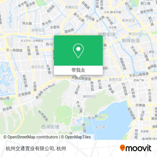 杭州交通置业有限公司地图