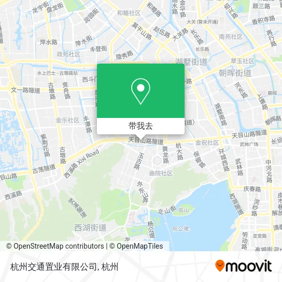 杭州交通置业有限公司地图