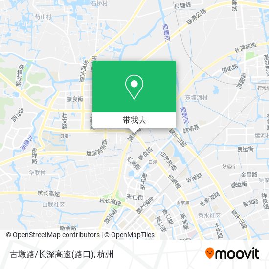 古墩路/长深高速(路口)地图
