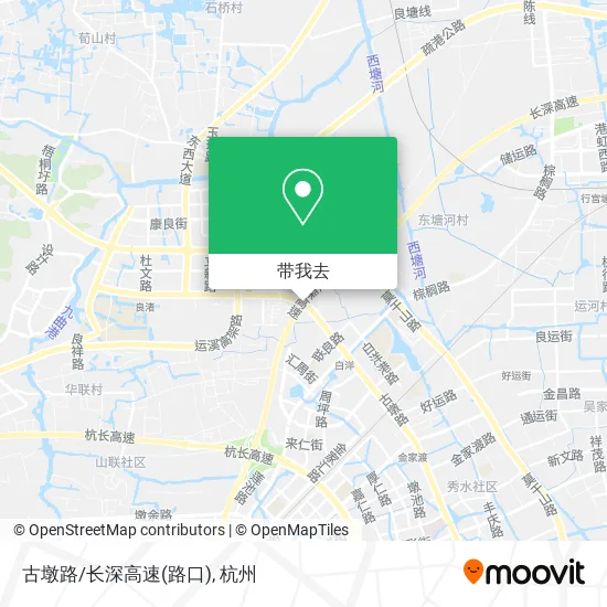 古墩路/长深高速(路口)地图