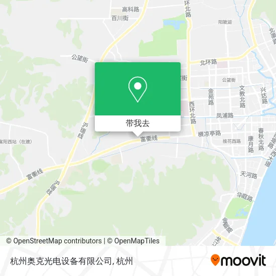 杭州奥克光电设备有限公司地图
