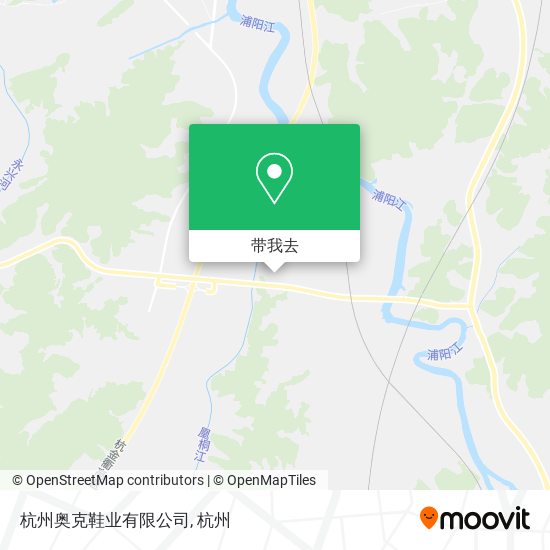 杭州奥克鞋业有限公司地图