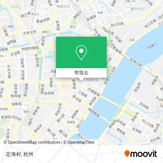 定海村地图