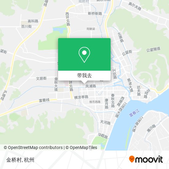 金桥村地图