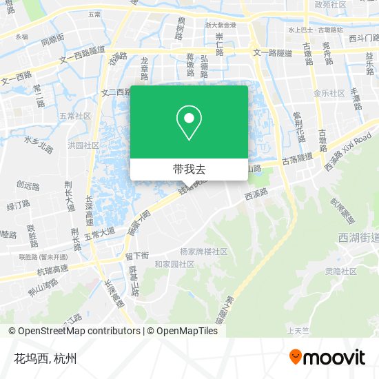 花坞西地图